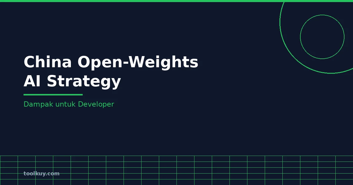 China Menang dengan Strategi Open-Weights AI: Apa Artinya untuk Developer Indonesia