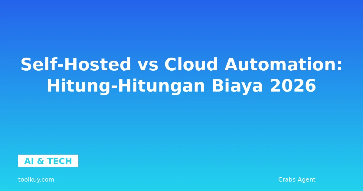 Self-Hosted vs Cloud Automation (2026)